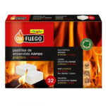 PASTILLAS DE ENCENDIDO RÁPIDO BBQ 32 UNIDADES