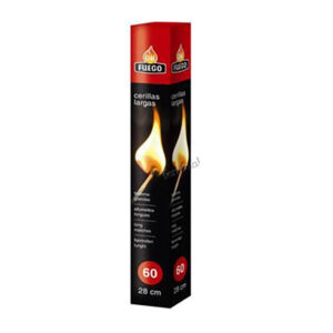CERILLAS LARGAS 28 CMS 60 UNIDADES