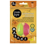 PULSERA DE SILICONA ANTIMOSQUITOS BLISTER 2 UNIDADES
