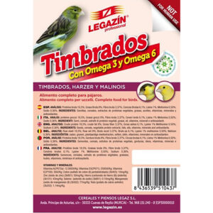 PIENSO PARA TIMBRADOS LEGAZIN
