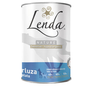 Comida Húmeda DOG HAKE merluza con patatas LATA 400 GR