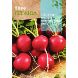 RABANITO REDONDO ROJO CRIMSON GIANT