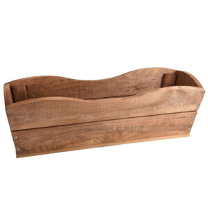 MACETERO JARDINERA MADERA ONDAS