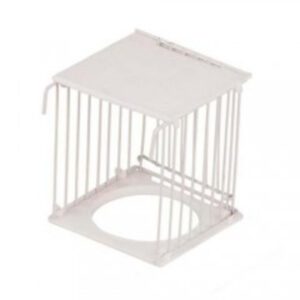 NIDO EXTERIOR CASETA CON PUERTA BLANCO