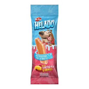 SNACK HELADO SALCHICHA Y QUESO 50 GR