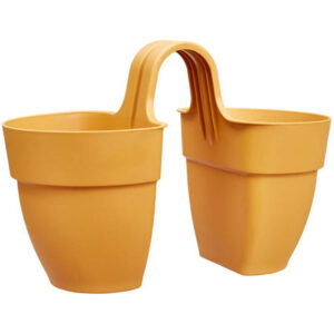VIBIA CAMPANA FLOWER TWIN 21CM AMARILLO MIEL