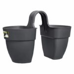 VIBIA CAMPANA FLOWER TWIN 21CM ANTRACITA