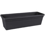 MEDITERRAN TERRACE TROUGH 100CM ANTRACITA