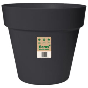 PARIS FLOWERPOT 20CM ANTRACITA