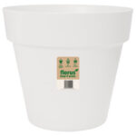 PARIS FLOWERPOT 20CM BLANCO