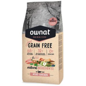 GRAIN FREE JUST ADULT CHICKEN GATO 1 KG
