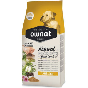 OWNAT CLASSIC LAMB & RICE PERRO 20 KG