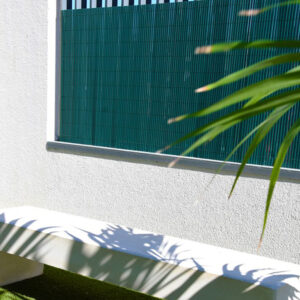 ROLLO CAÑIZO PVC D/C 1X3 M NATURAL