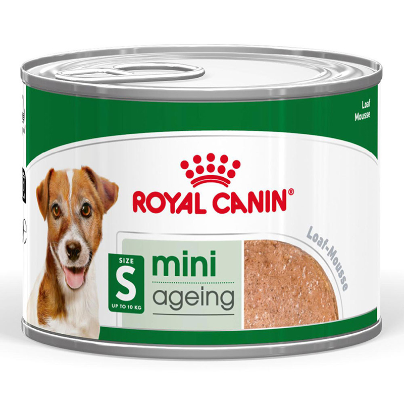 MINI ADULT AGEING PERRO MOUSSE LATA 195 GR. Mini Adult Ageing Perro Mousse Lata 195 Gr.
