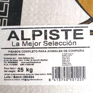 ALPISTE CANARI-SEED SACO 25 KG