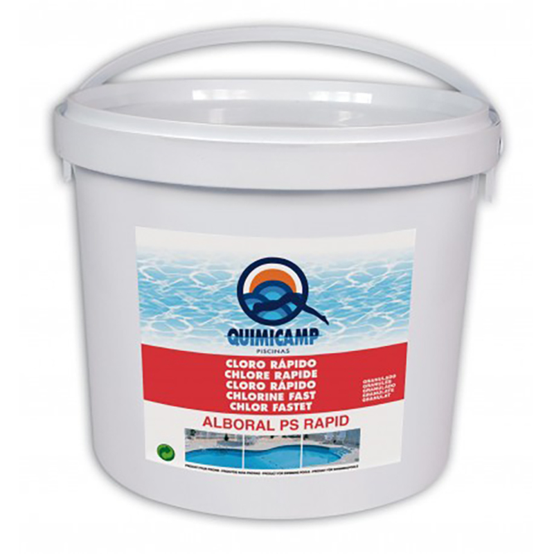 CLORO QUIMICAMP RÁPIDO GRANO CUBO 5 KG Cloro Quimicamp Rápido Grano Cubo 5 Kg