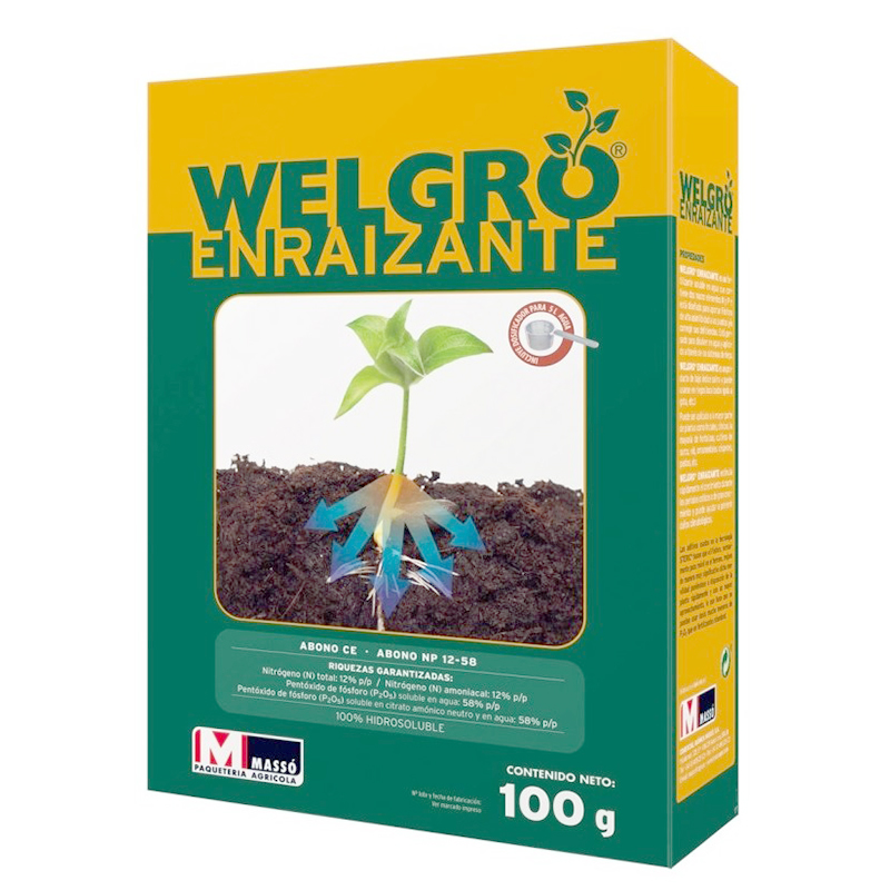 WELGRO HORMONA ENRAIZANTE 100 GR -JED- Welgro Hormona Enraizante 100 Gr -Jed-