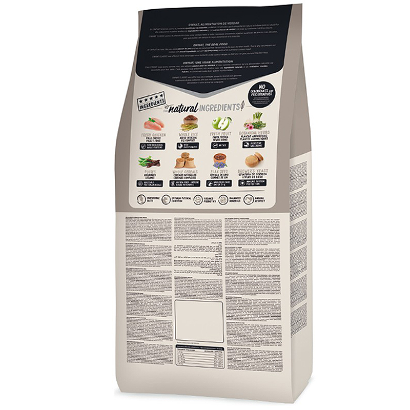 OWNAT CLASSIC LIGHT DOG 20KG Ownat Classic Light Dog 20Kg