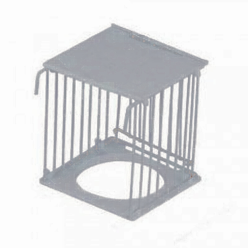 NIDO EXTERIOR CASETA CON PUERTA ZINC Nido Exterior Caseta Con Puerta Zinc