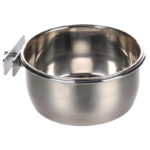 Comedero Perros Conejos Y Aves Inox 0.5L C/Soporte