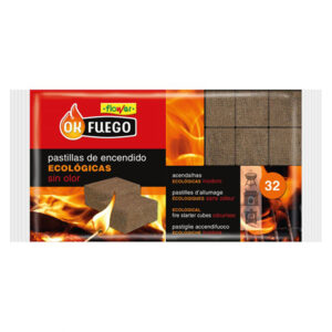 PASTILLAS DE ENCENDIDO ECOLÓGICAS 24+8 UNIDADES