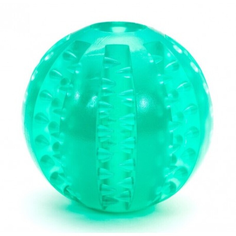 PELOTA DENTAL TPR 6 CMS PARA PERROS JUGUETE Pelota Dental Tpr 6 Cms Para Perros Juguete