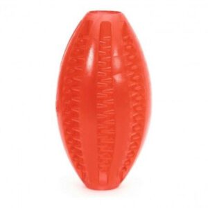 PELOTA DENTAL RUGBY TPR 9 CMS PARA PERROS JUGUETE