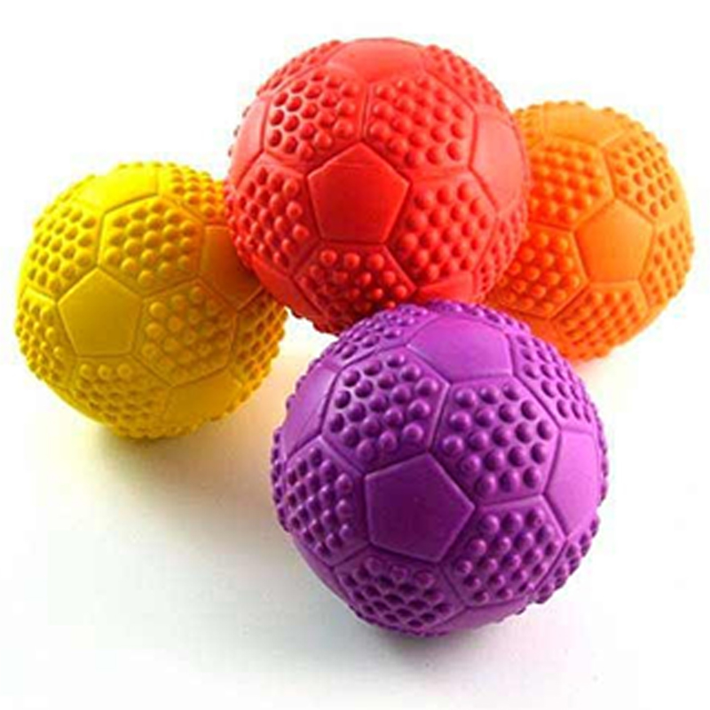PELOTA GOMA BOLA FUTBOL Ø7 CMS PARA PERROS JUGUETE Pelota Goma Bola Futbol Ø7 Cms Para Perros Juguete
