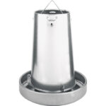 Comedero Aves Para Colgar Tolva Metálica 20 Kilos