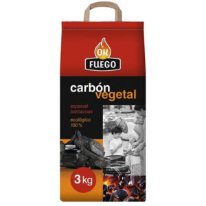 CARBON VEGETAL ESP. BARBACOAS BOLSA 3 KG