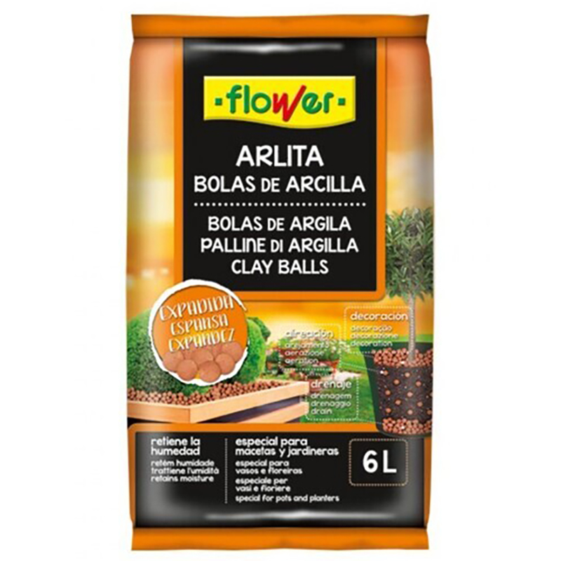 BOLAS DE ARCILLA ROJA SACO 6 L Bolas De Arcilla Roja Saco 6 L