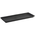 Plato Uni. Saucer Rect. L 52Cm Anthracite