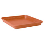 Plato Uni. Saucer Quadro 31Cm Terra