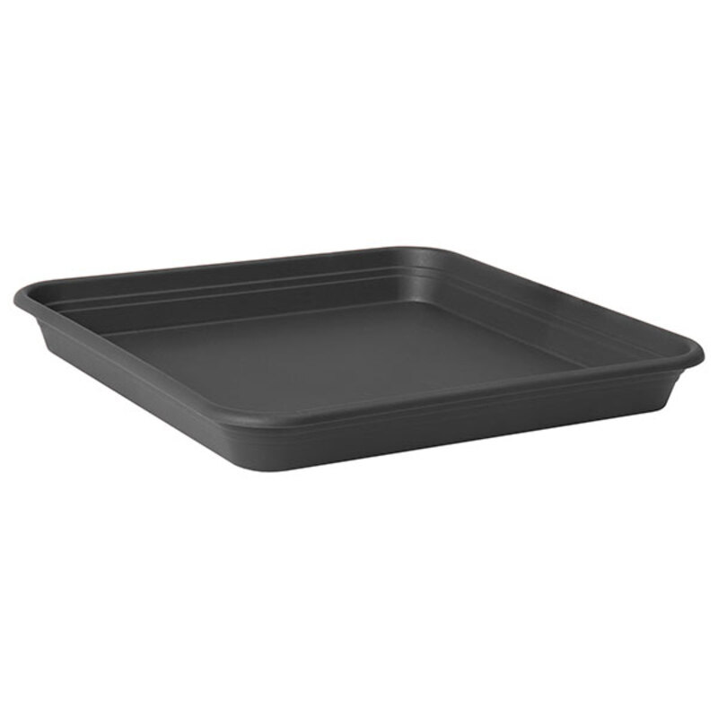 PLATO UNI. SAUCER QUADRO 31CM ANTHRACITE Plato Uni. Saucer Quadro 31Cm Anthracite