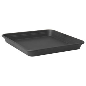 PLATO UNI. SAUCER QUADRO 20CM ANTHRACITE