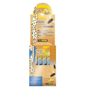 TRAMPA CINTA ENCOLADA PARA MOSCAS ECOFIN