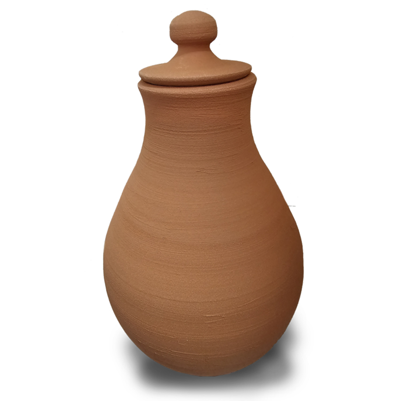 ÁNFORA ROMANA PARA RIEGO CAPILARIDAD C/TAPA 0,5 L Ánfora Romana Para Riego Capilaridad C/Tapa 0