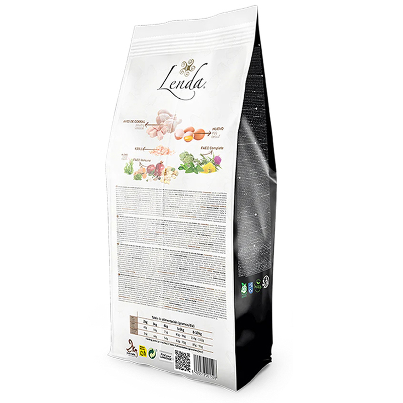 LENDA ADULT GATO SENIOR STERILIZED GRAIN FREE 2 KG Lenda Adult Gato Senior Sterilized Grain Free 2 Kg