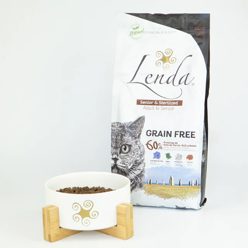 LENDA ADULT GATO SENIOR STERILIZED GRAIN FREE 2 KG Lenda Adult Gato Senior Sterilized Grain Free 2 Kg