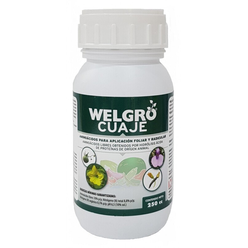 WELGRO CUAJE AMINOÁCIDOS 250 CC Welgro Cuaje Aminoácidos 250 Cc
