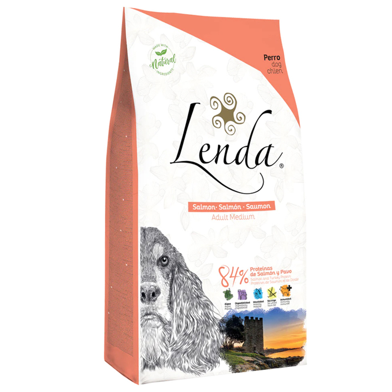 LENDA MEDIUM ADULT SALMÓN 2 KG Lenda Medium Adult Salmón 2 Kg