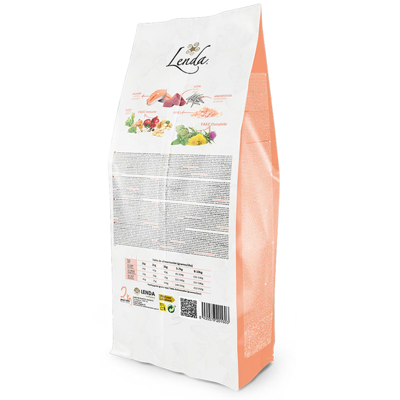 LENDA MINI ADULT ATLANTIC BLUE FISH 2 KG Lenda Mini Adult Atlantic Blue Fish 2 Kg