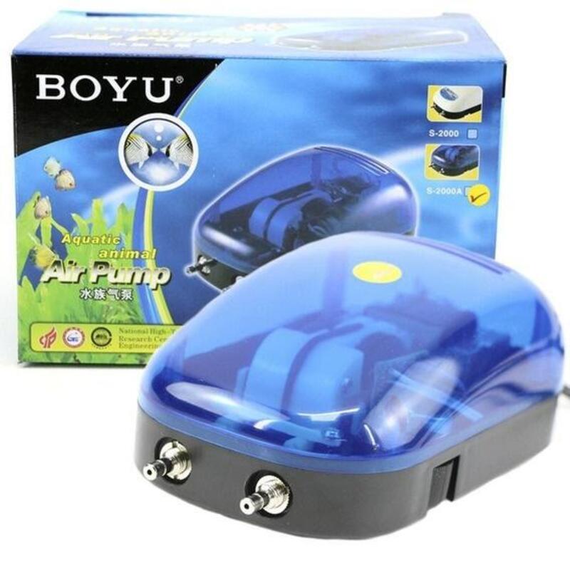 OXIGENADOR BOYU MOD. S-2000A 2 SALIDAS 360 L/H Oxigenador Boyu Mod. S-2000A 2 Salidas 360 L/H