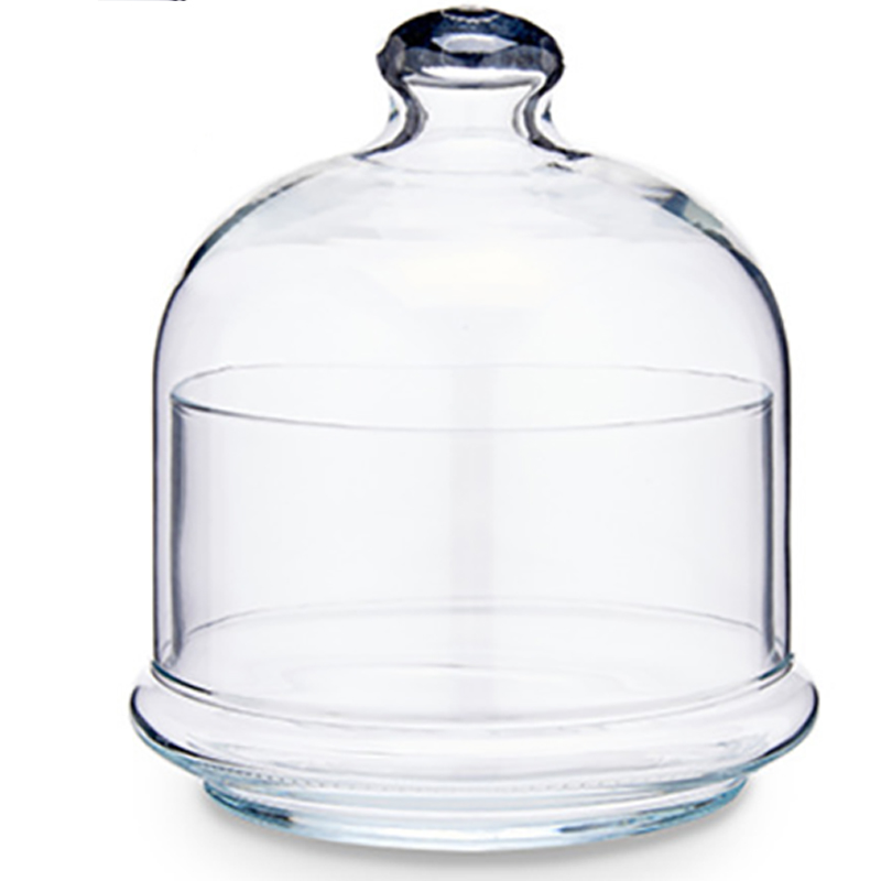 CÚPULA CON BASE CRISTAL 13 X 12 CMS TRANSPARENTE Cúpula Con Base Cristal 13 X 12 Cms Transparente