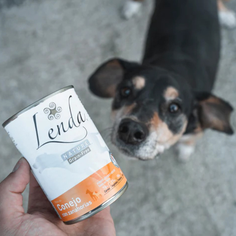 LENDA WET DOG RABBIT (CONEJO) LATA 400 GR Lenda Wet Dog Rabbit (Conejo) Lata 400 Gr