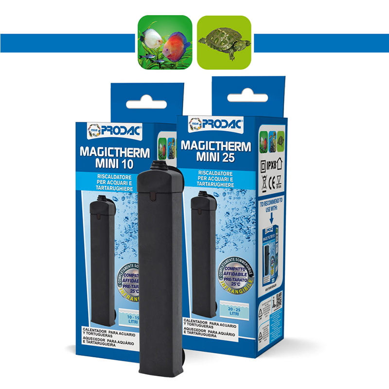 TERMOCALENTADOR 10 W MINI MAGICTHERM PRODAC Termocalentador 10 W Mini Magictherm Prodac