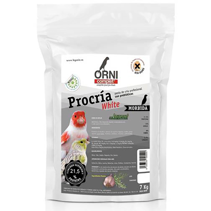 PASTA PROCRIA WHITE MORBIDA 7 KG LEGAZIN Pasta Procria White Morbida 7 Kg Legazin