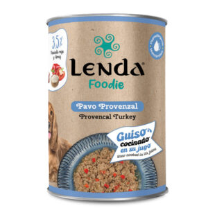 LENDA WET DOG PAVO PROVENZAL FOODIE LATA 380 GR