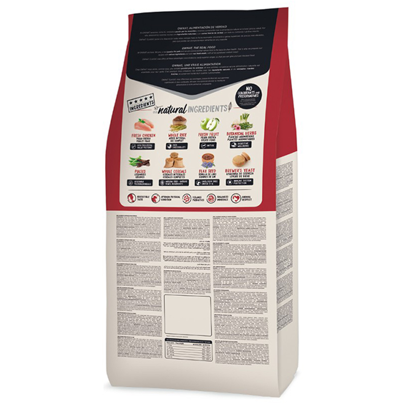 OWNAT CLASSIC COMPLET PERRO 20 KG Ownat Classic Complet Perro 20 Kg