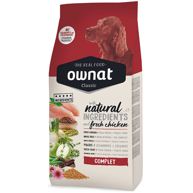 OWNAT CLASSIC COMPLET PERRO 4 KG Ownat Classic Complet Perro 4 Kg